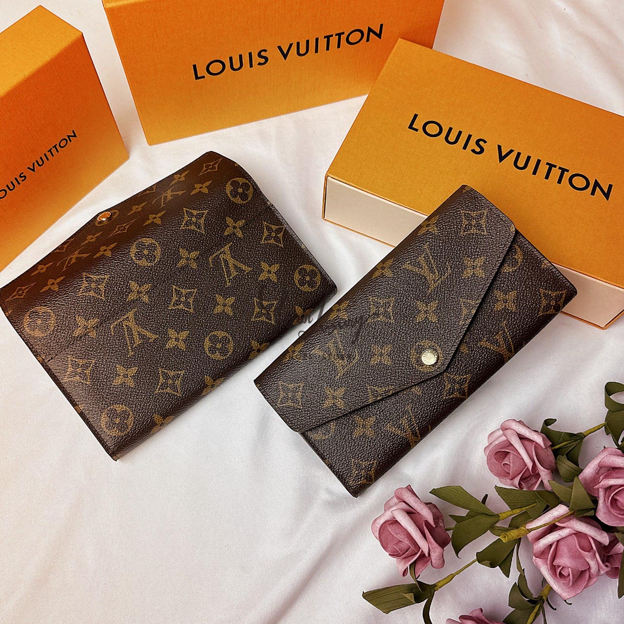 【Luxury】LV M60531 Monogram 帆布-錢包及小型皮件信封皮夾 台灣公司貨 全新販售 LOUIS VUITTON