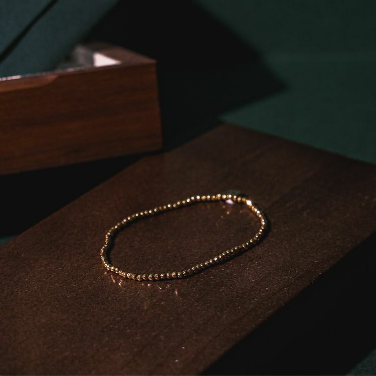 金光排排來招財 金燦轉運珠 鈦鋼手鏈