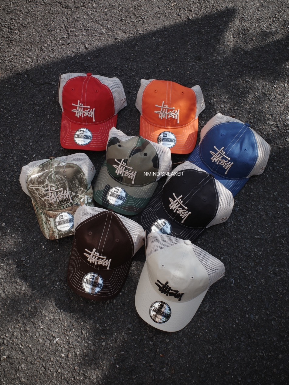STUSSY 草寫LOGO 網帽