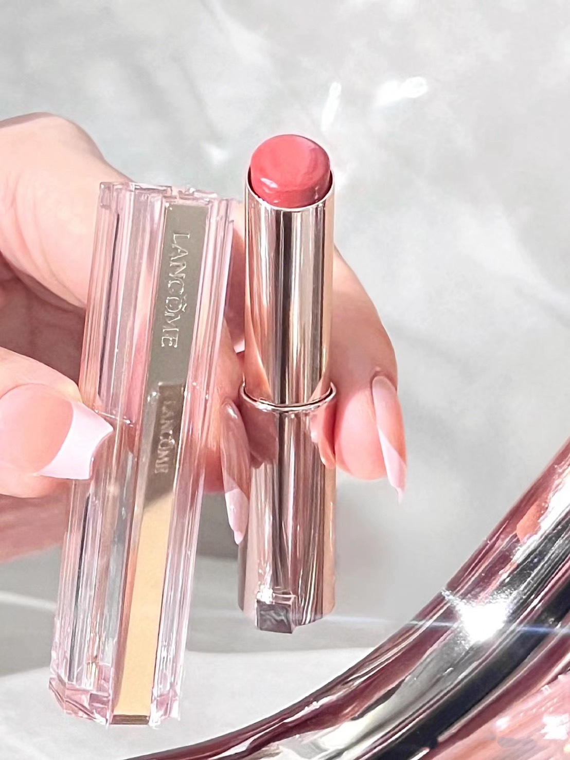 現貨 LANCÔME 蘭蔻 唯我玫瑰裸光潤唇膏 3.4g #30 #53