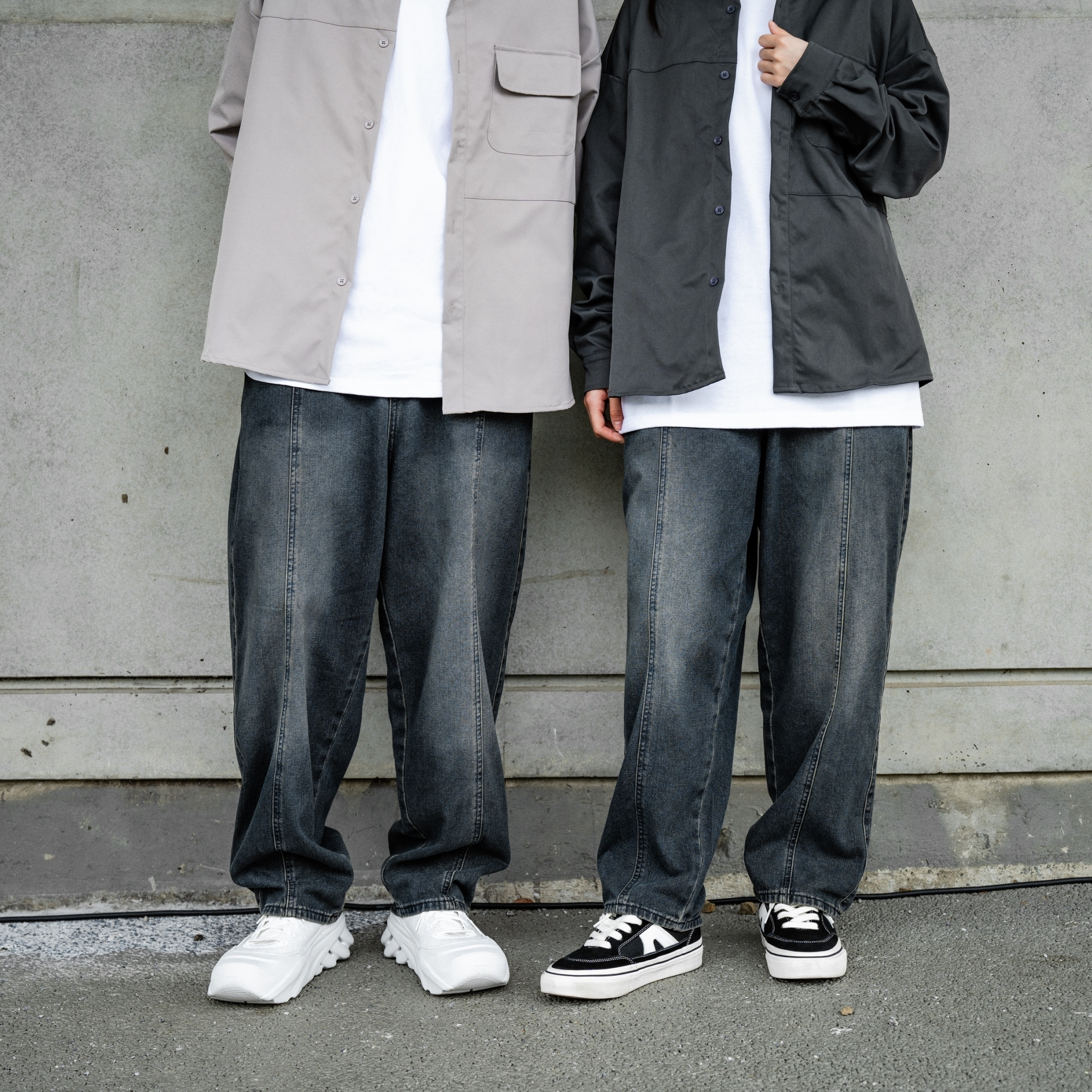 SBG 微淤立體剪裁牛仔褲 803