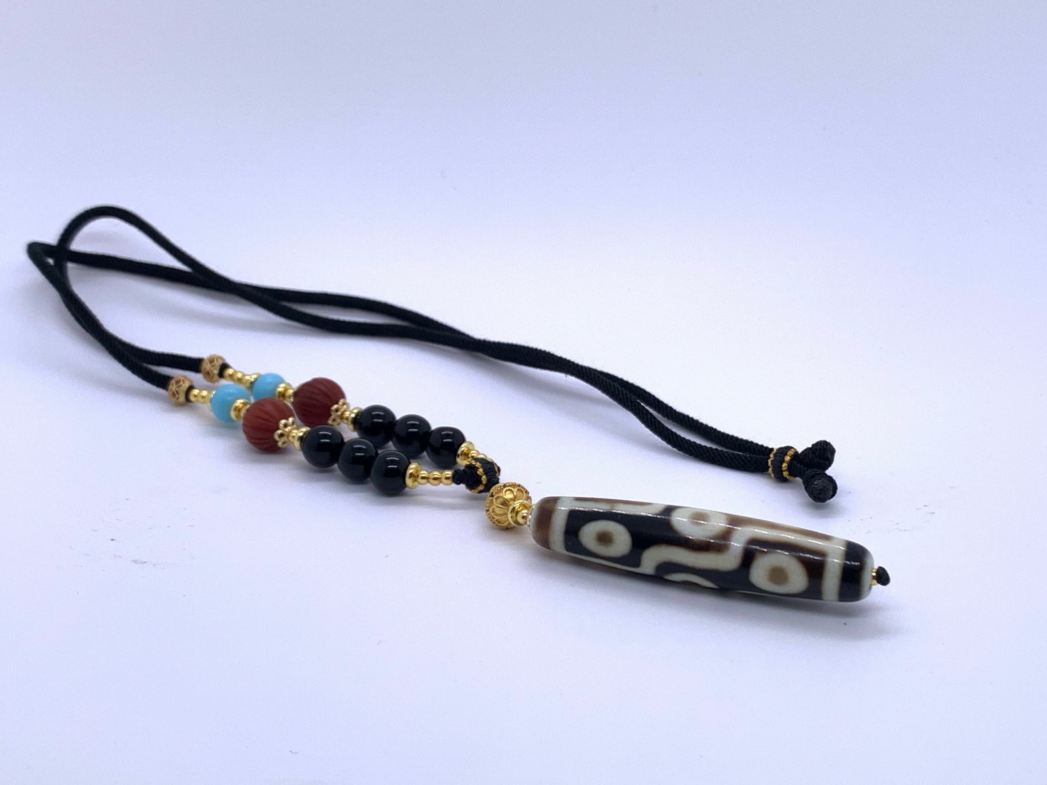 D20 - 九眼天珠頸鏈設計款