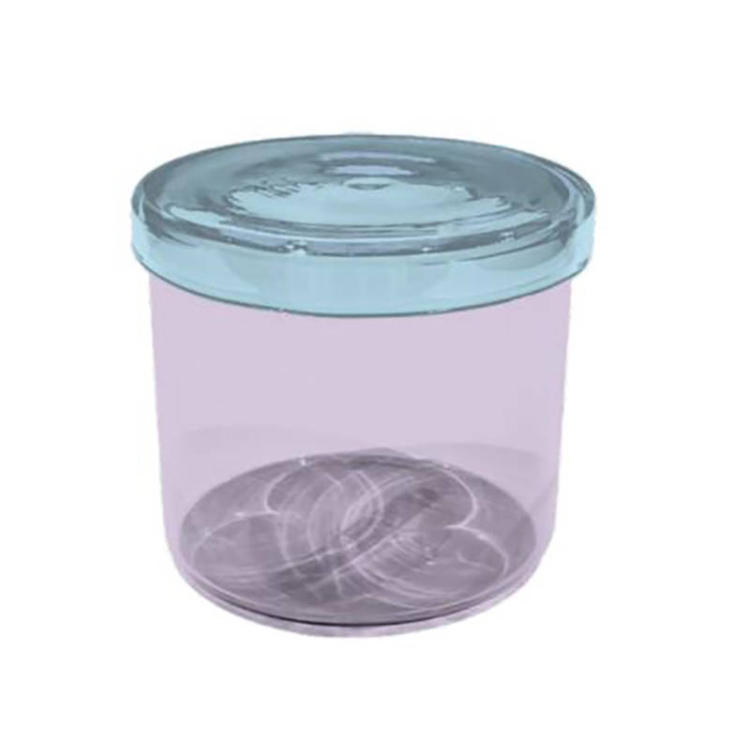 TP 玻璃收納罐/藍紫配色