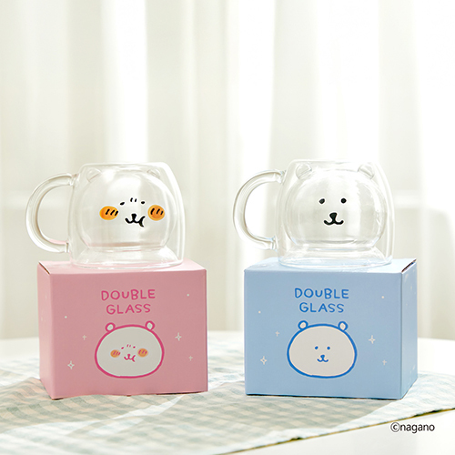 現貨｜韓國限定 白熊 雙層玻璃杯 Double Glass