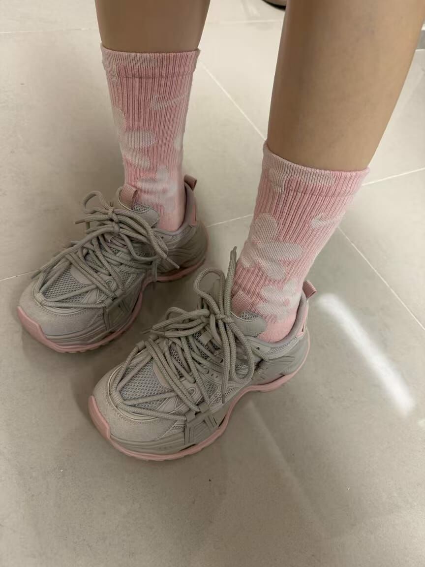 JU4043 厚底老爹鞋