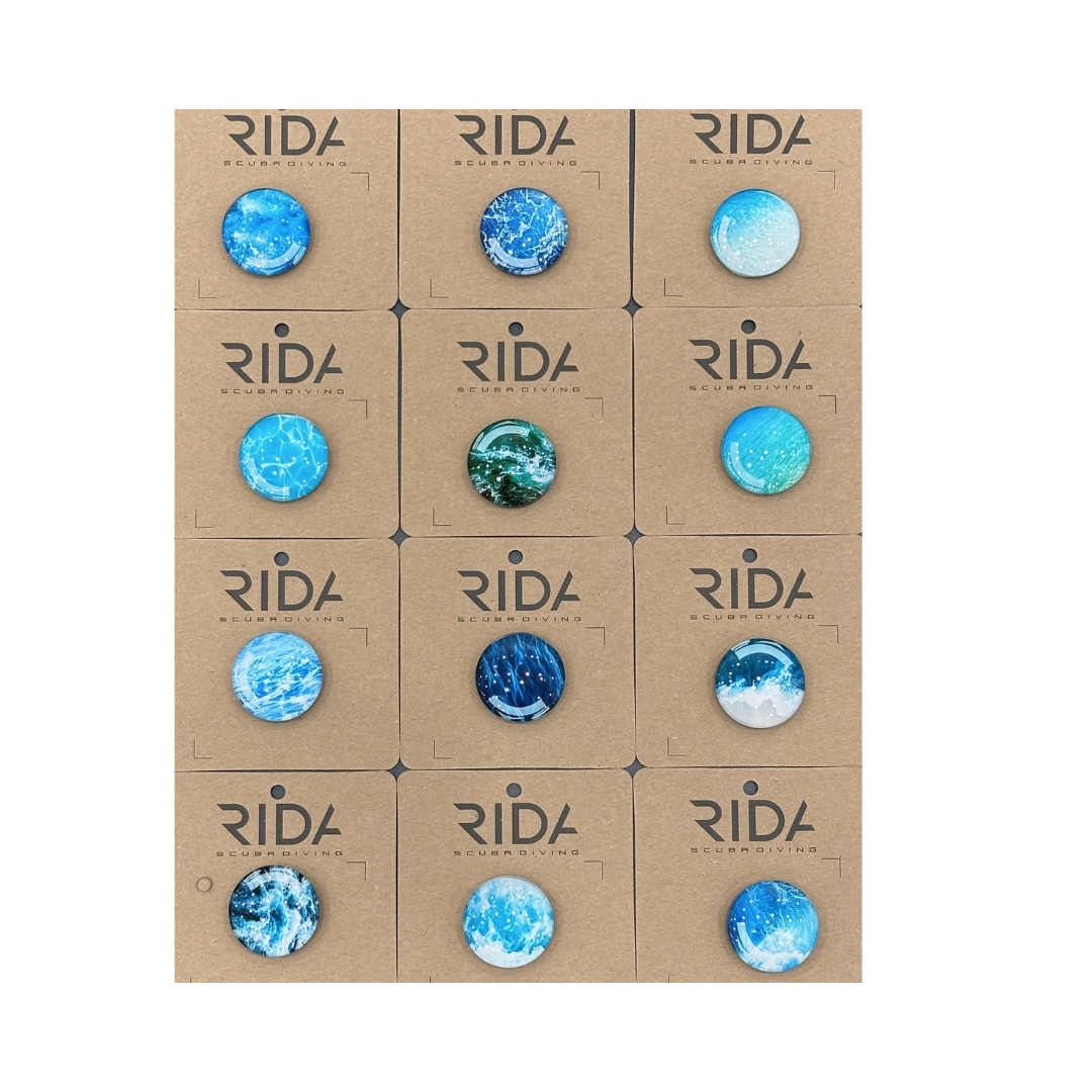 ※海洋系列 大理石水晶冰箱貼 裝飾磁鐵