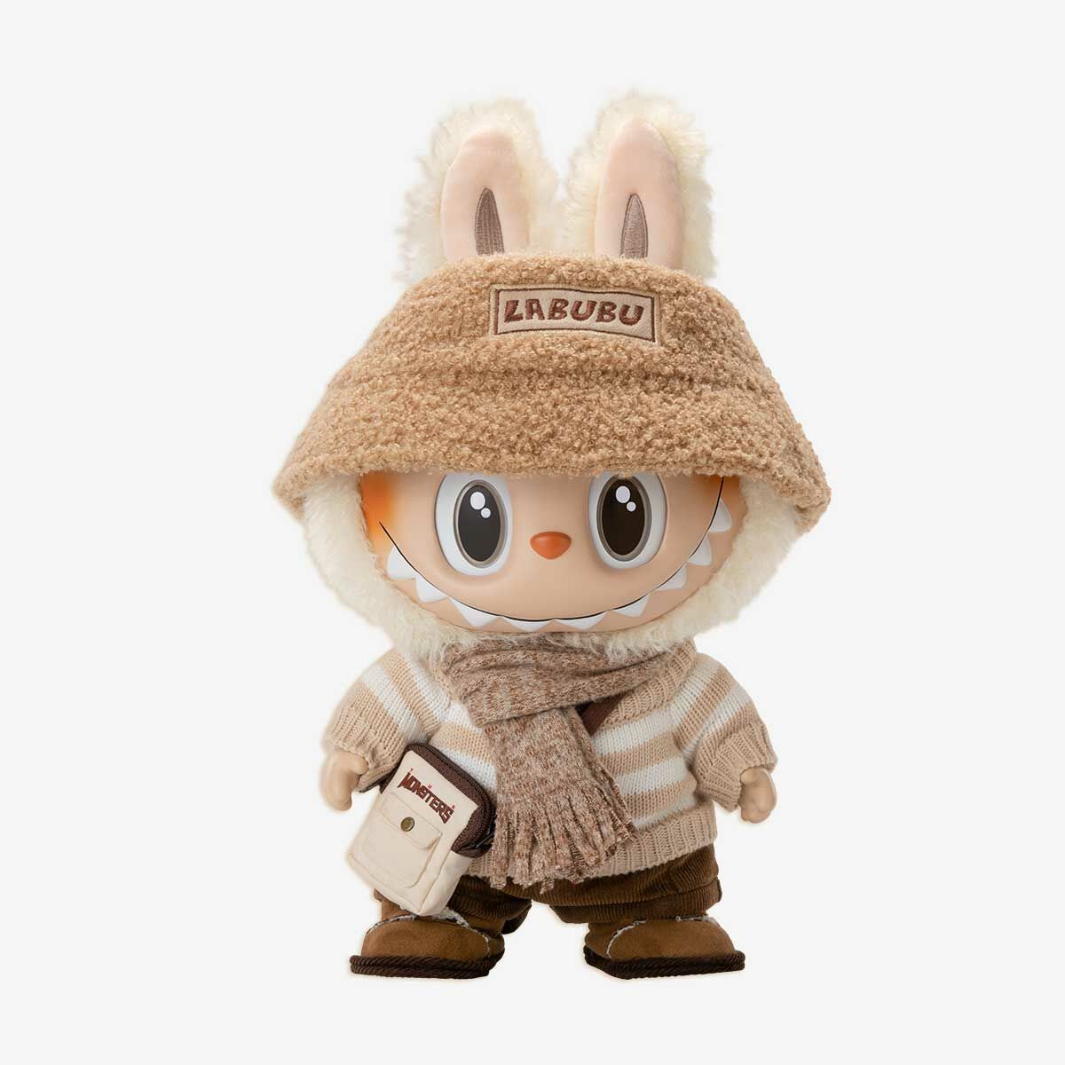 POP MART LABUBU DRESS BE LATTE Vinyl Plush Doll 搪膠毛絨公仔