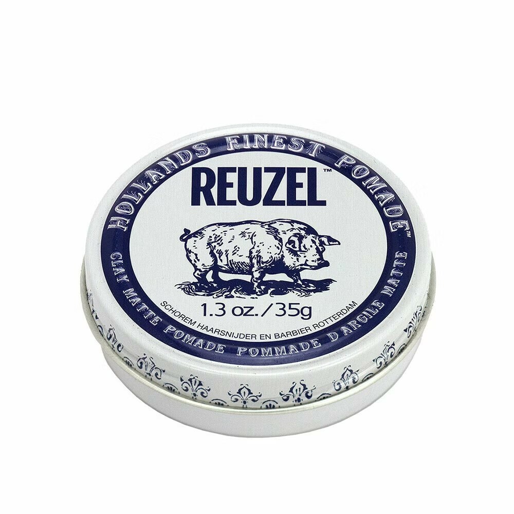 【樂森藥局】REUZEL 水性髮泥系列（白豬／深藍豬）、髮品造型