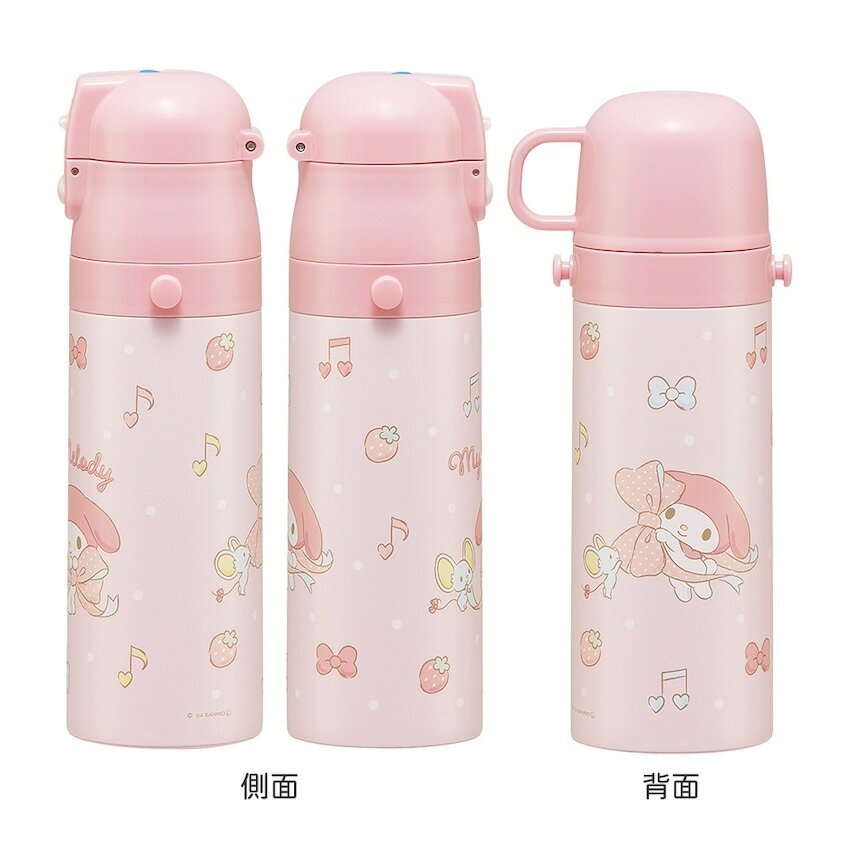 日本 2025 新版 Skater 超軽量 2WAY 保溫保冷直飲水壺 - My Melody