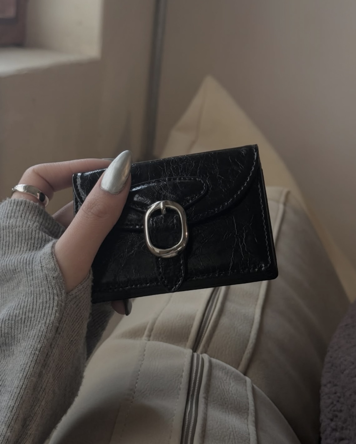 FENNEC) BIBI ACCORDION POCKET - BLACK FENNEC) BIBI ACCORDION POCKET - BLACK