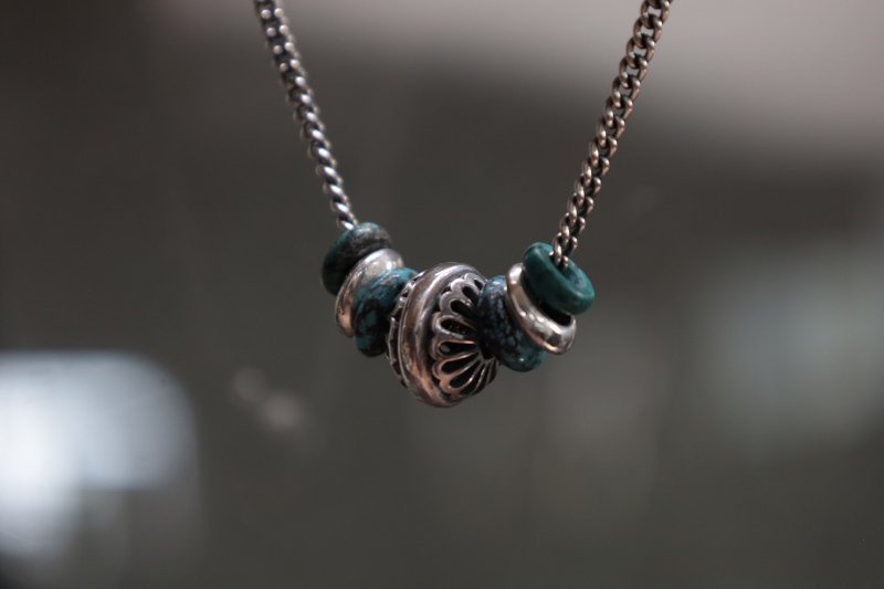 SE-1338 Bead necklace 50cm set