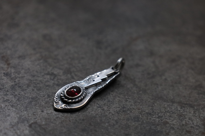 CC-71 handle top/garnet/lightning