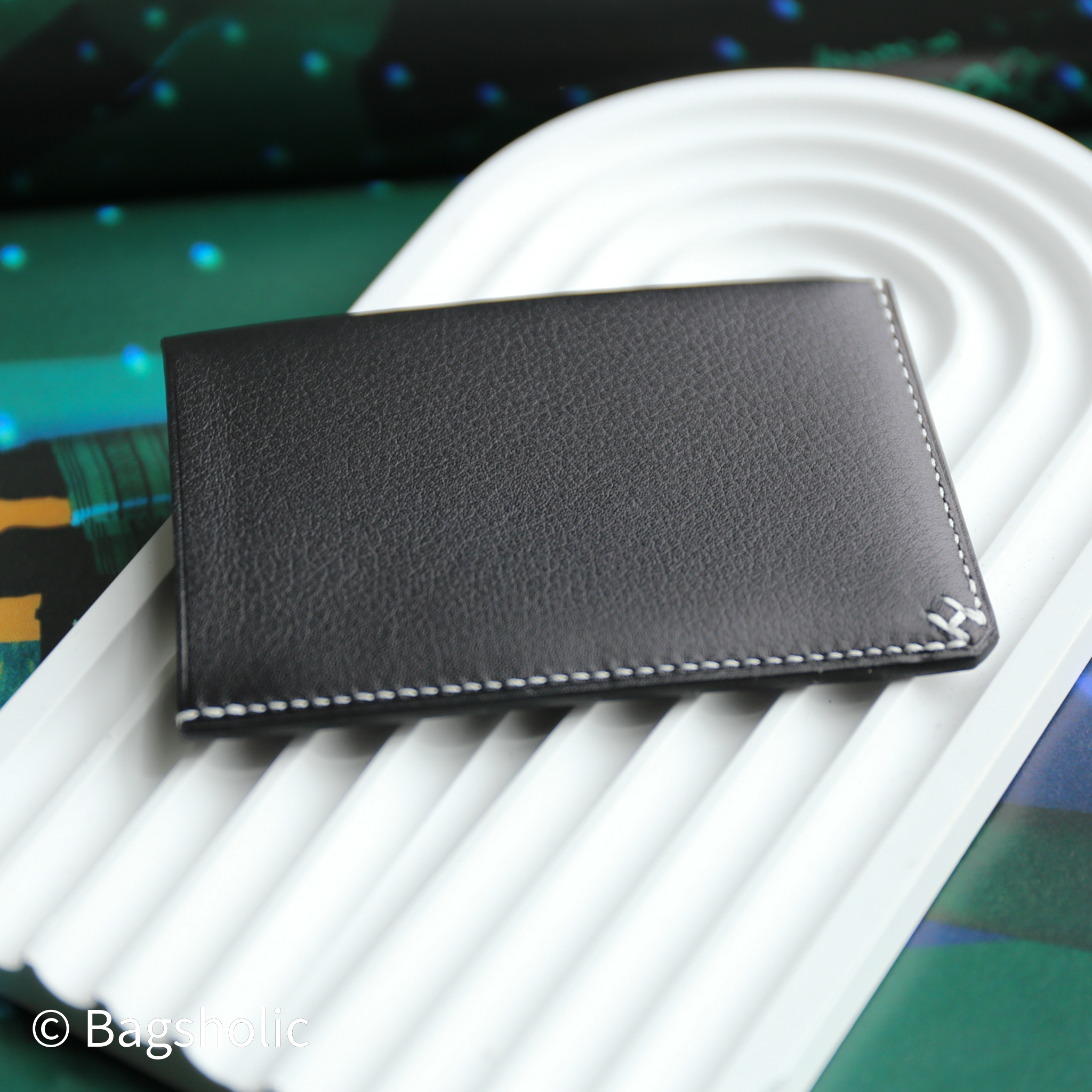 Hermes Sellier CardHolder (Black Color Evercolor leather)