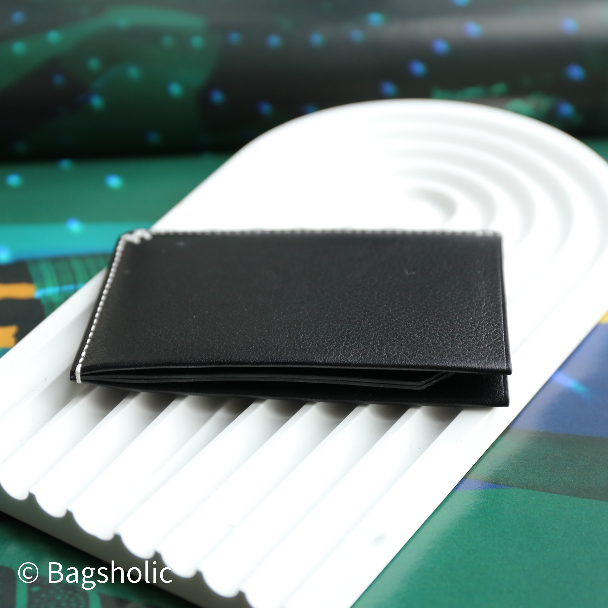 Hermes Sellier CardHolder (Black Color Evercolor leather)