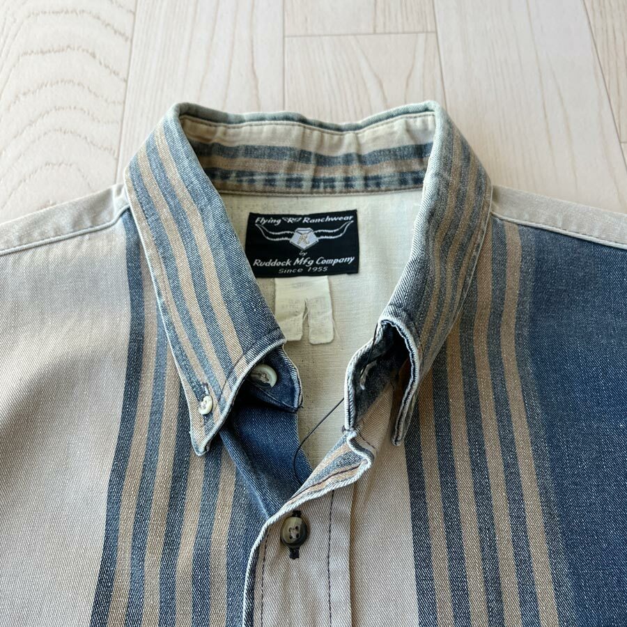 Flying Ranchwear美國製條紋古著襯衣