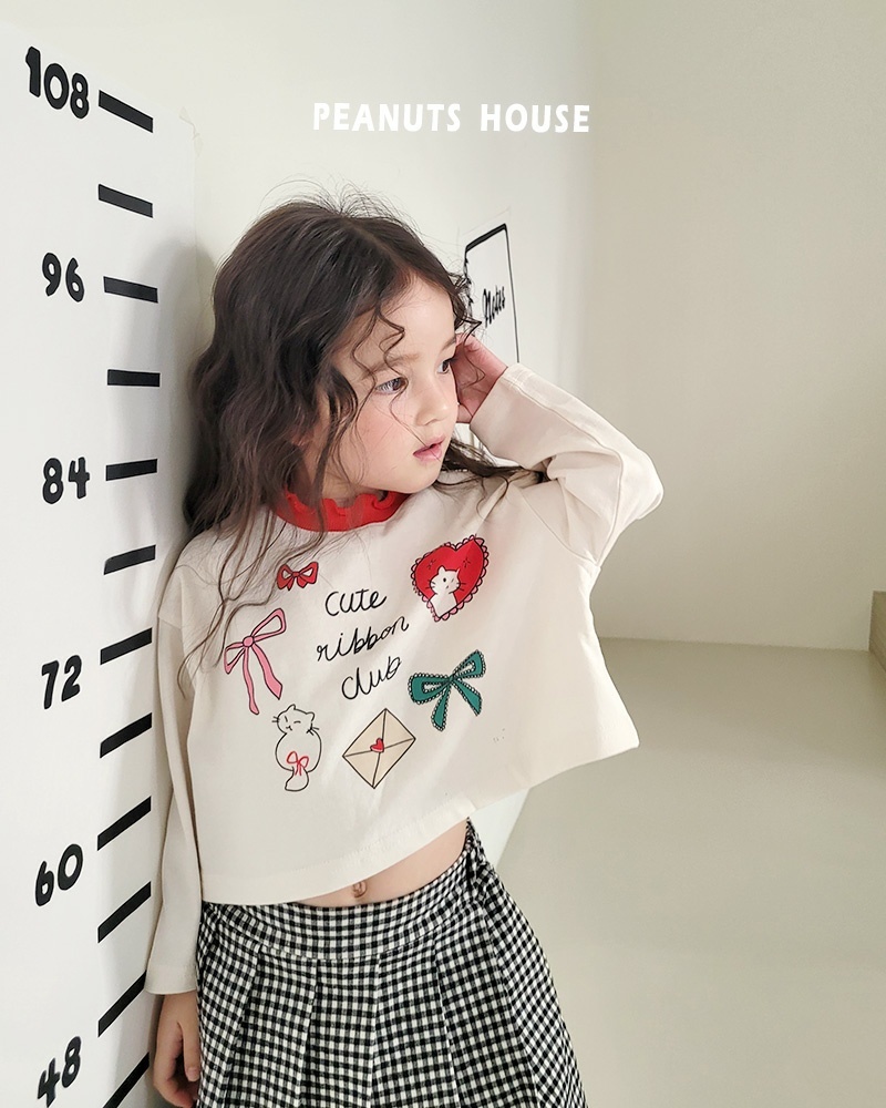 韓國 Peanuts -  25春立體花領卡通衛衣（兩色）