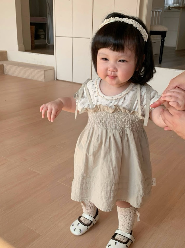 BYB03D103BN 清新女孩吊帶裙套裝