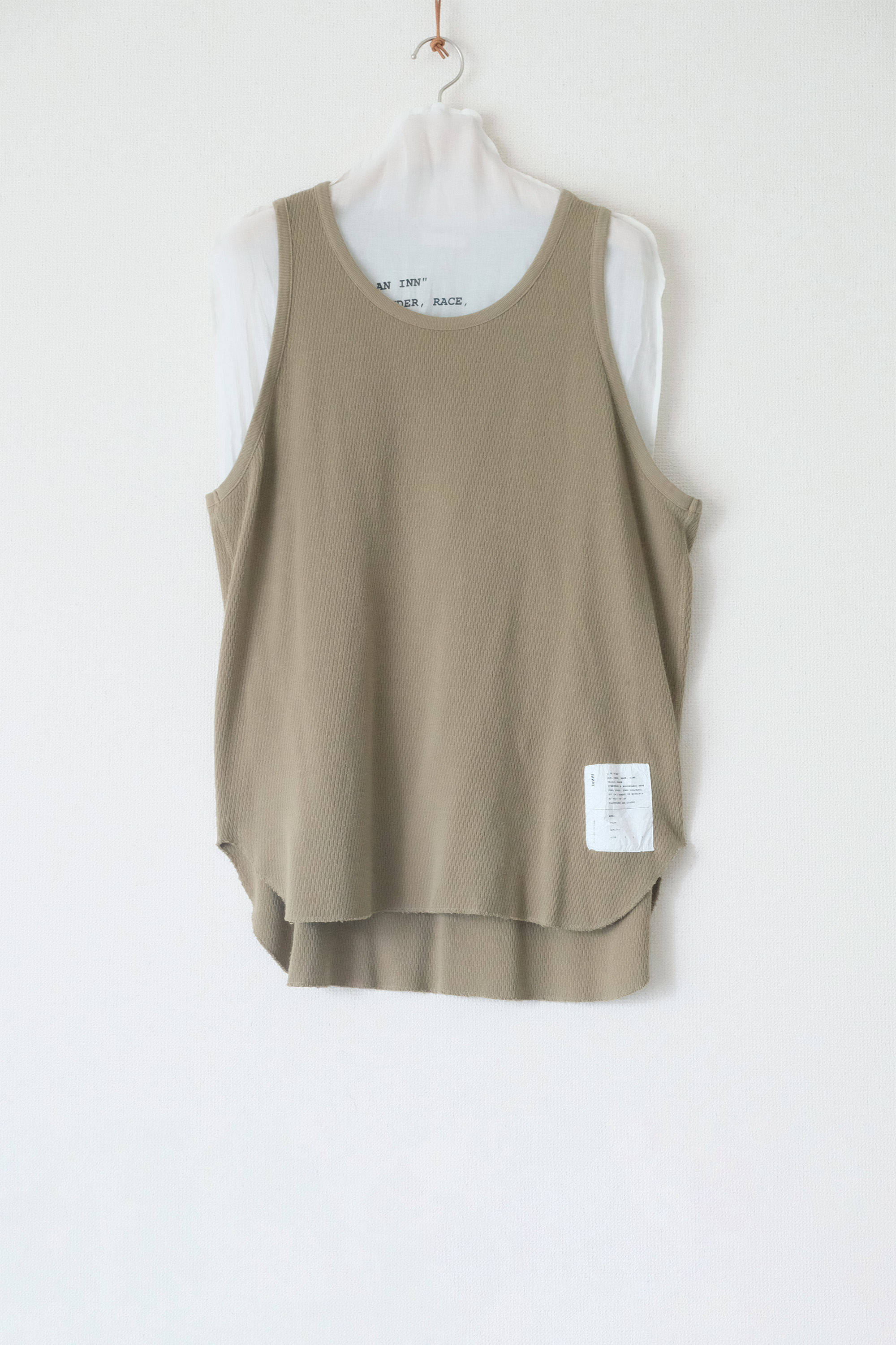 INNAT THERMAL TANK TOP (2COL)