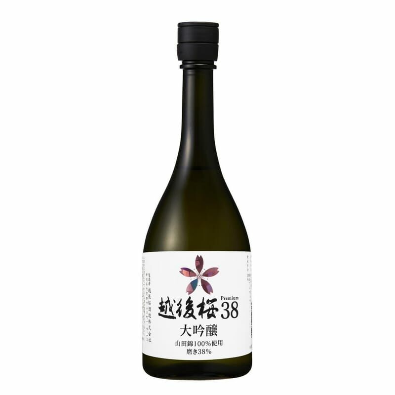 【越後桜酒造】【越後櫻 Premium 38】【大吟釀清酒】【新瀉縣】