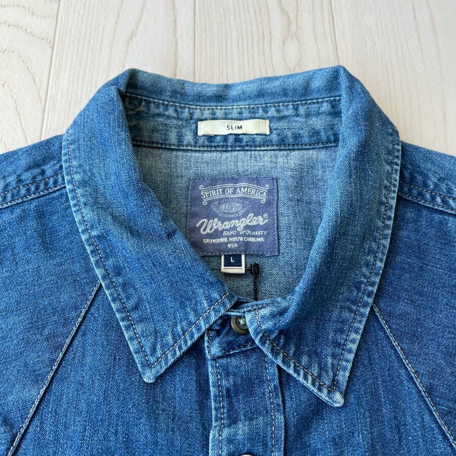 Wrangle古著牛仔襯衣