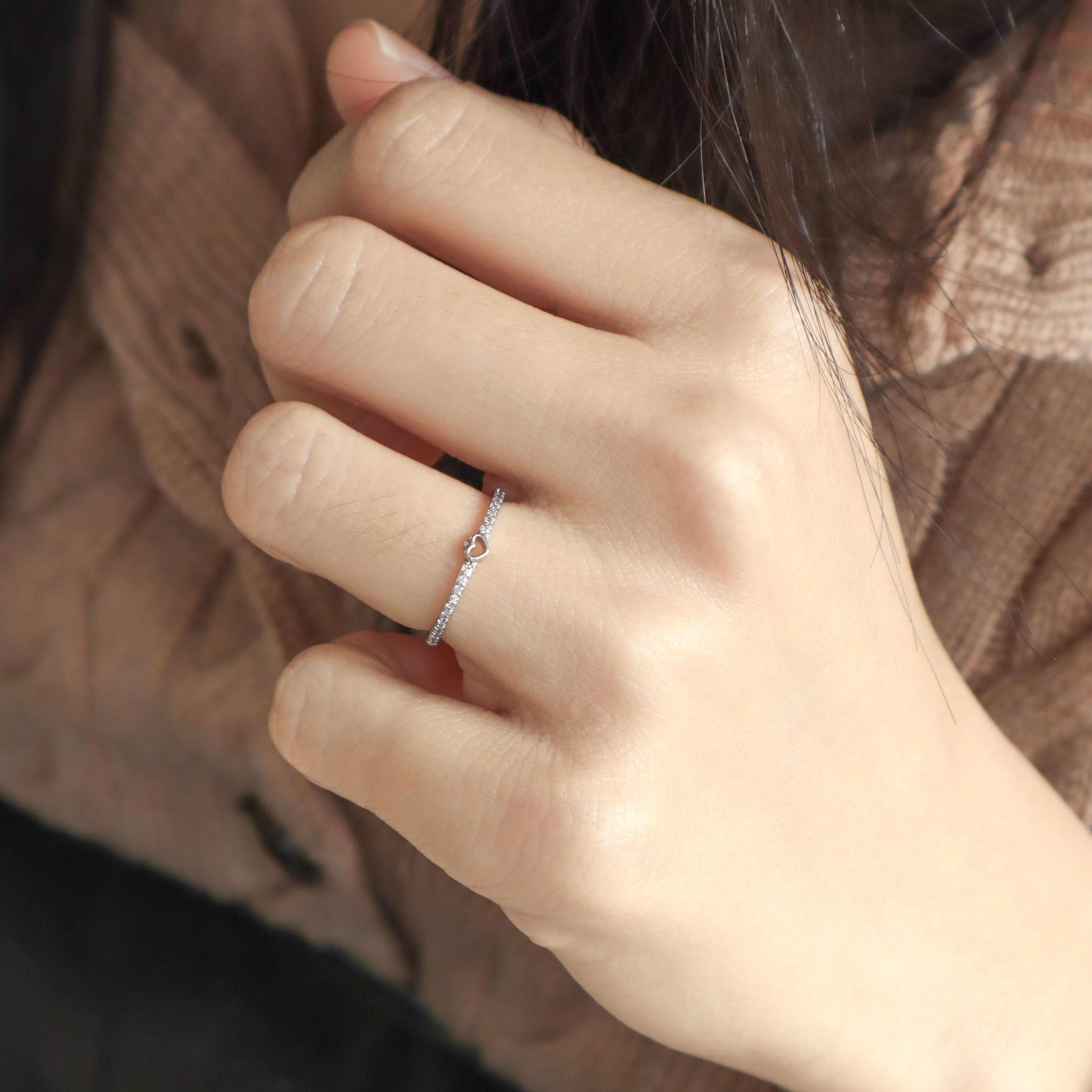 Silver/浪漫心弦戒指