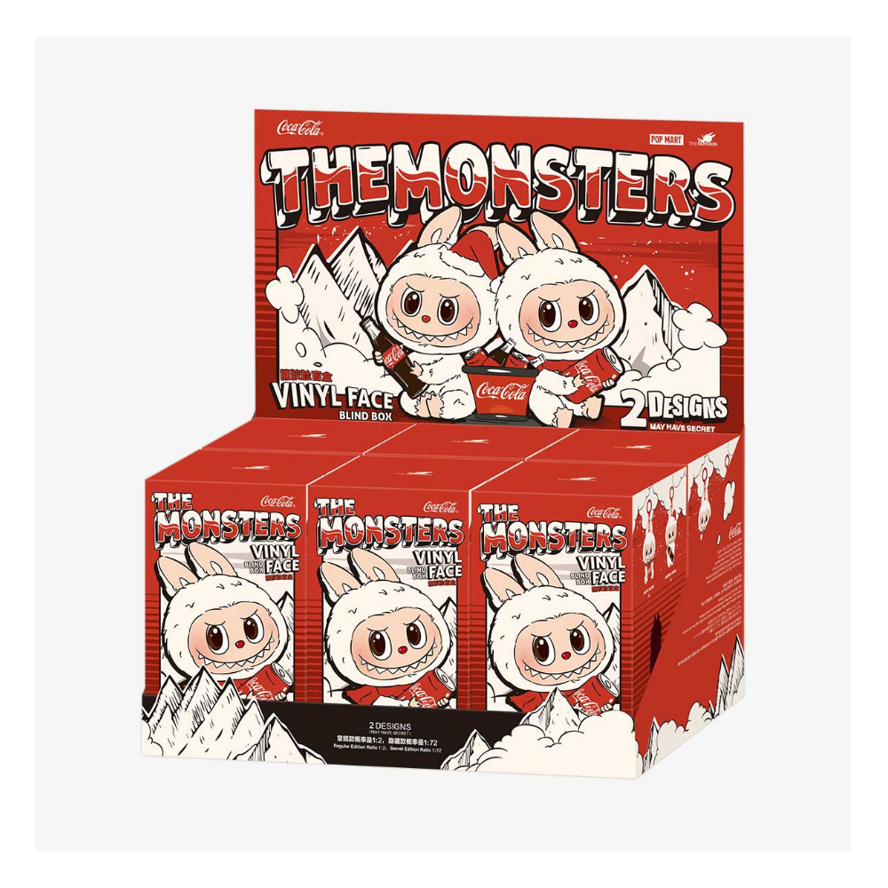 POP MART THE MONSTERS 可口可樂 COCA-COLA SERIES 盲盒