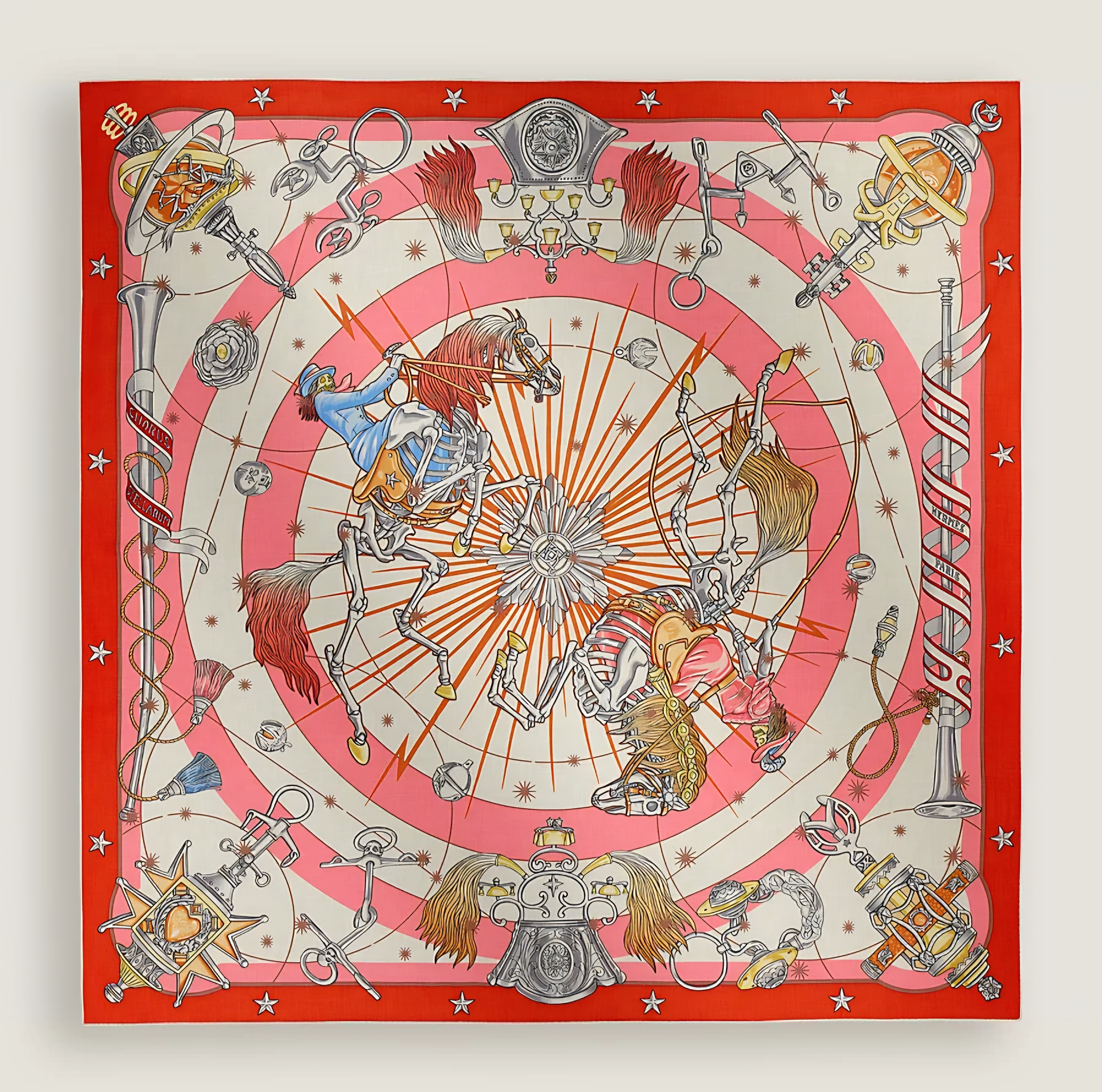 Hermès cashmere scarf 140