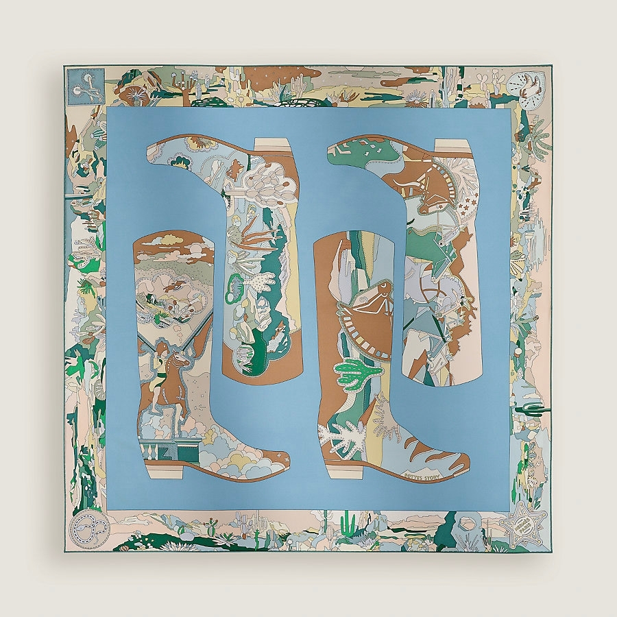 Hermes Silk Scarf 90