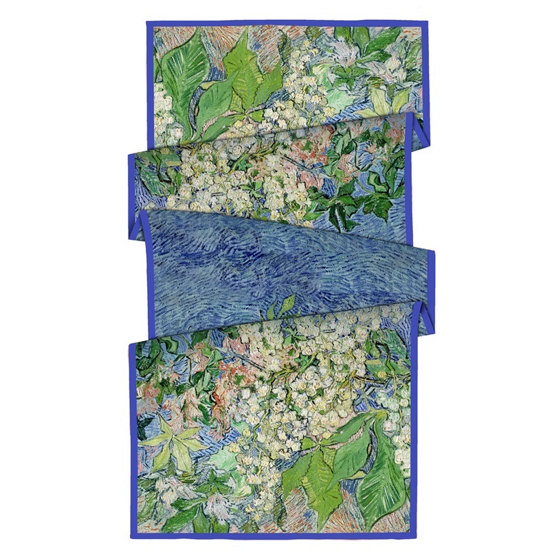 藝術名畫長絲巾