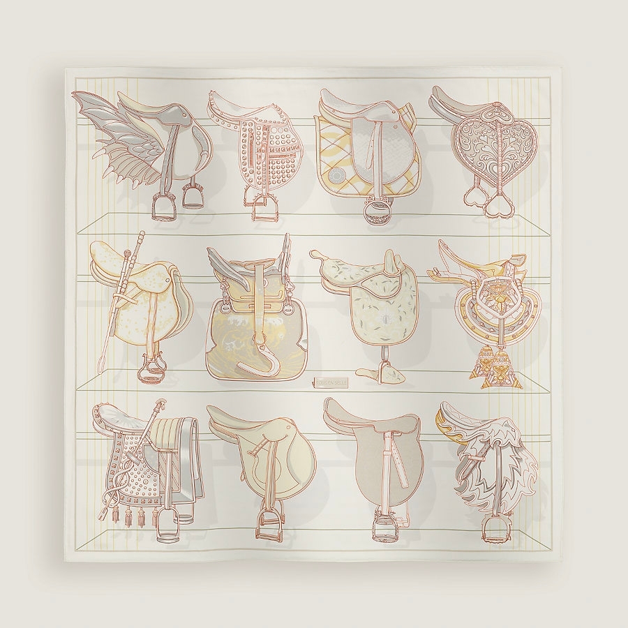 Hermes Silk Scarf 90