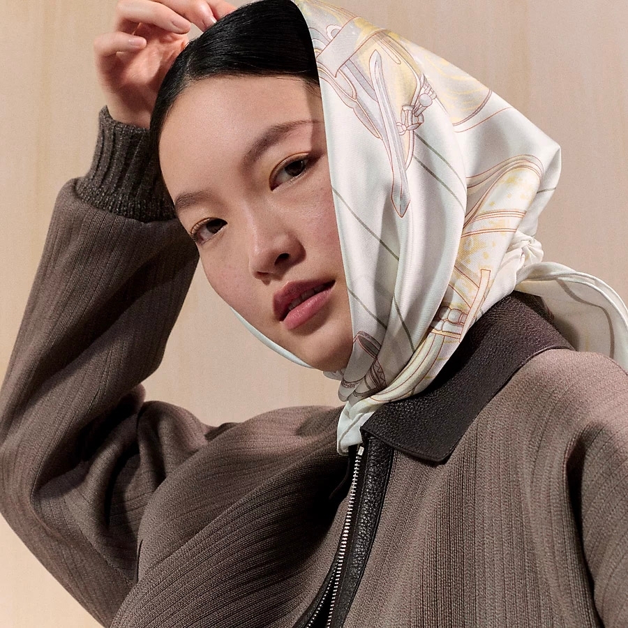 Hermes Silk Scarf 90