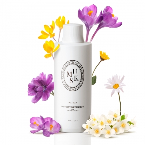 VERTBLANC 寶寶天然衣物清潔液｜白色麝香  (1000ml)