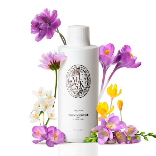 VERTBLANC 寶寶天然衣物柔軟精｜白色麝香 (1000ml)