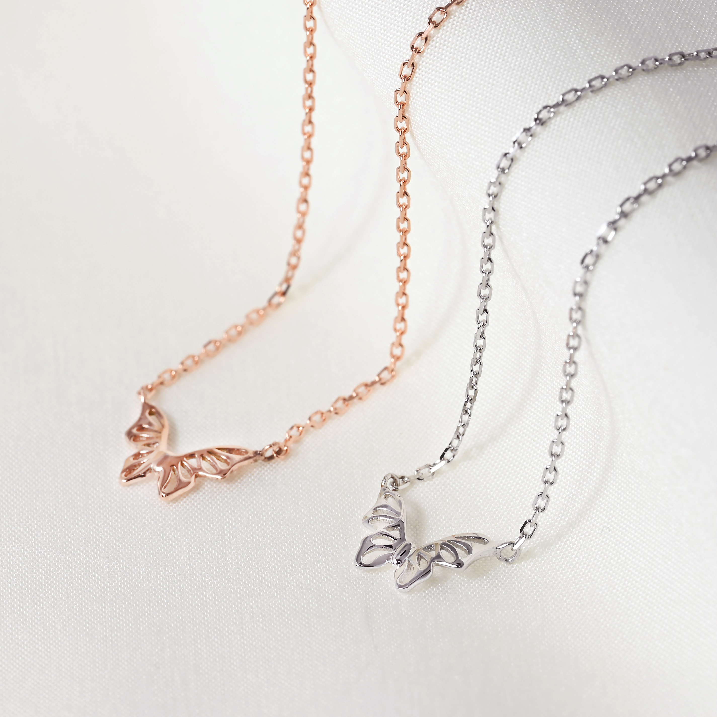 翩翩起舞 純銀項鍊
