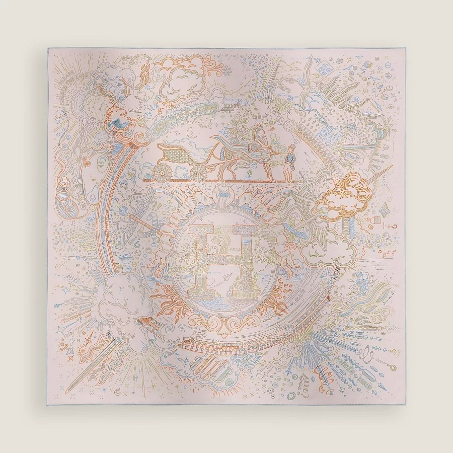 Hermes Silk Scarf 90