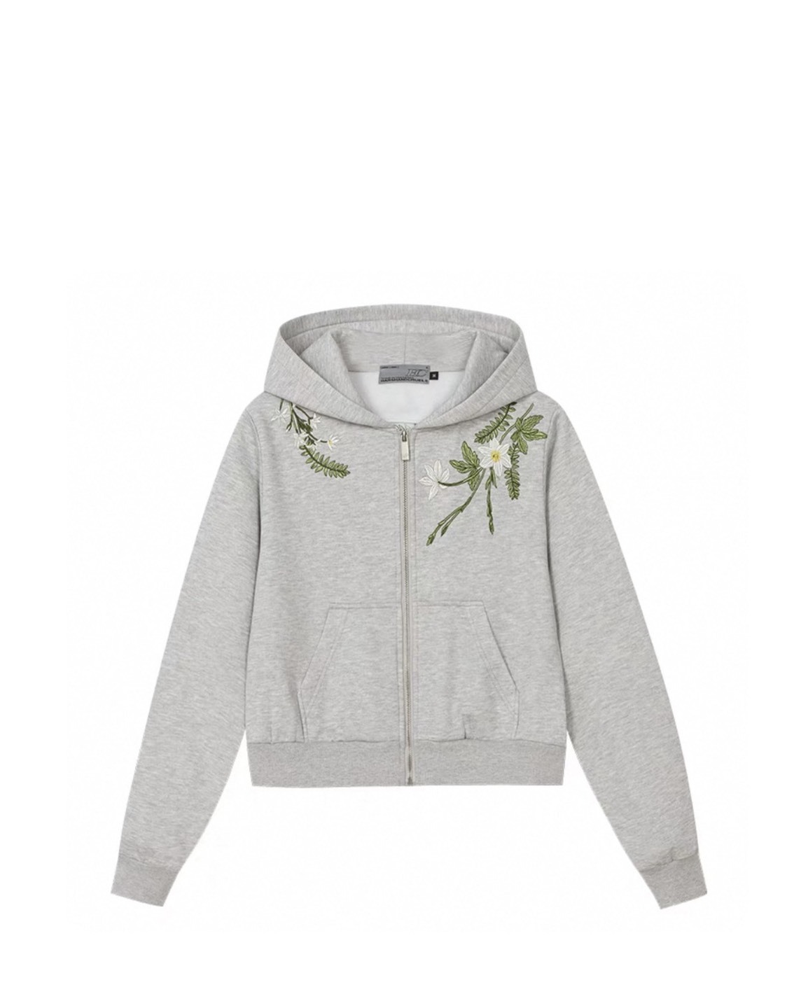 HARSHANDCRUEL 花卉 刺繡文字 短版 #棉外套