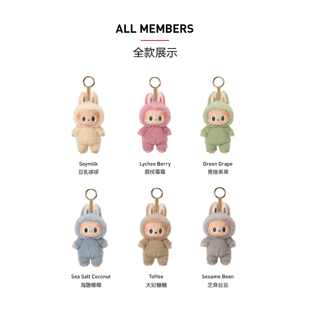 POP MART THE MONSTERS 心動馬卡龍搪膠臉盲盒