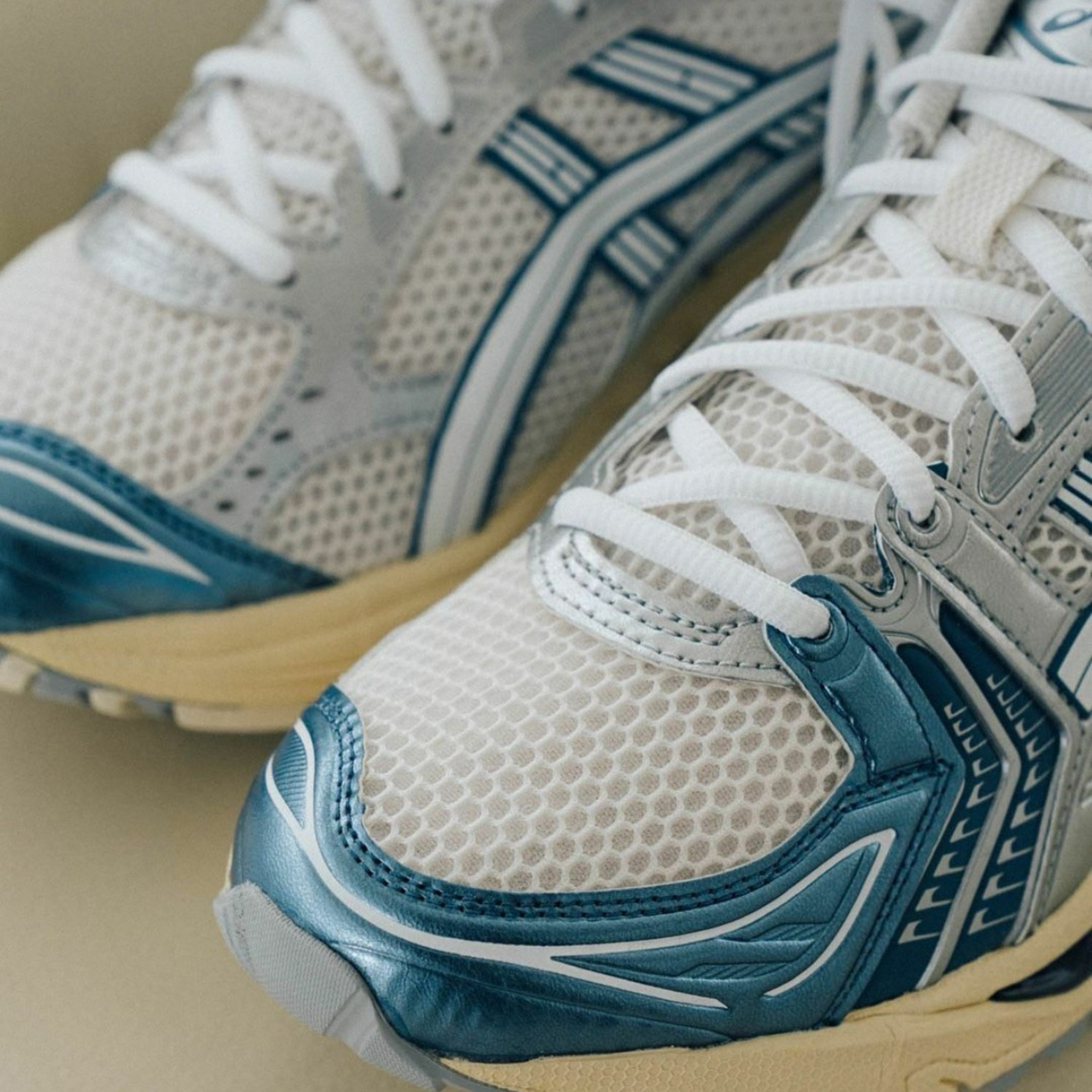 NICEDAY 代購 ASICS GEL-KAYANO 14 藍色 復古 黃藍 水藍 藍銀色 男鞋 女鞋 1203A537-102