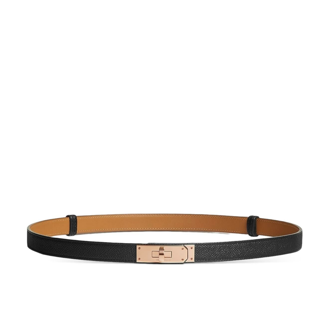 Hermès Kelly Belt (Black RGHW)