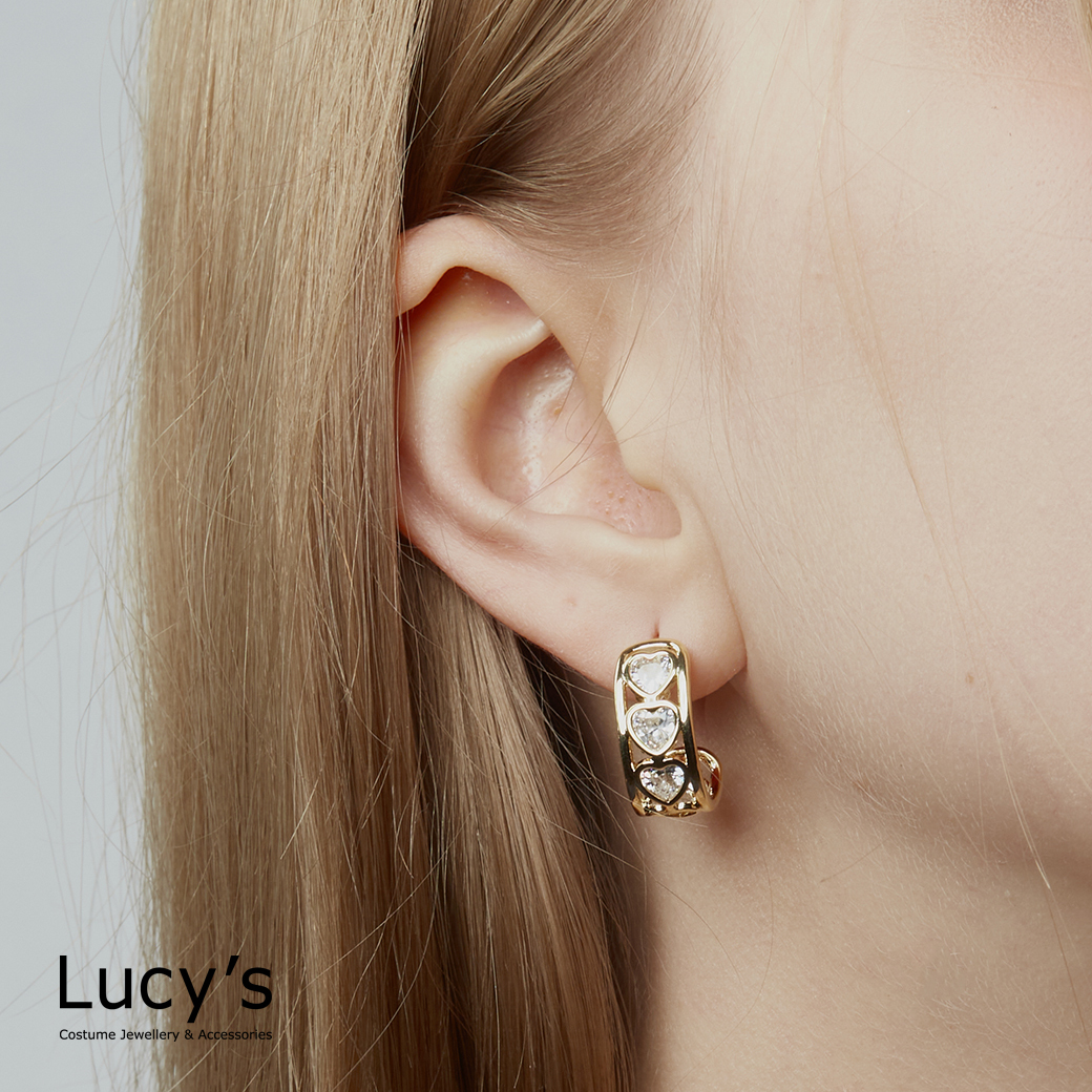 心動軌跡 耳環 (二色) (121285/121286)