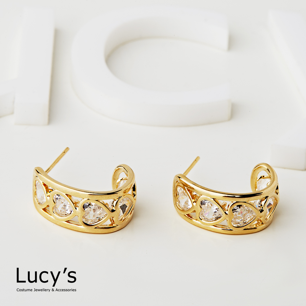 心動軌跡 耳環 (二色) (121285/121286)