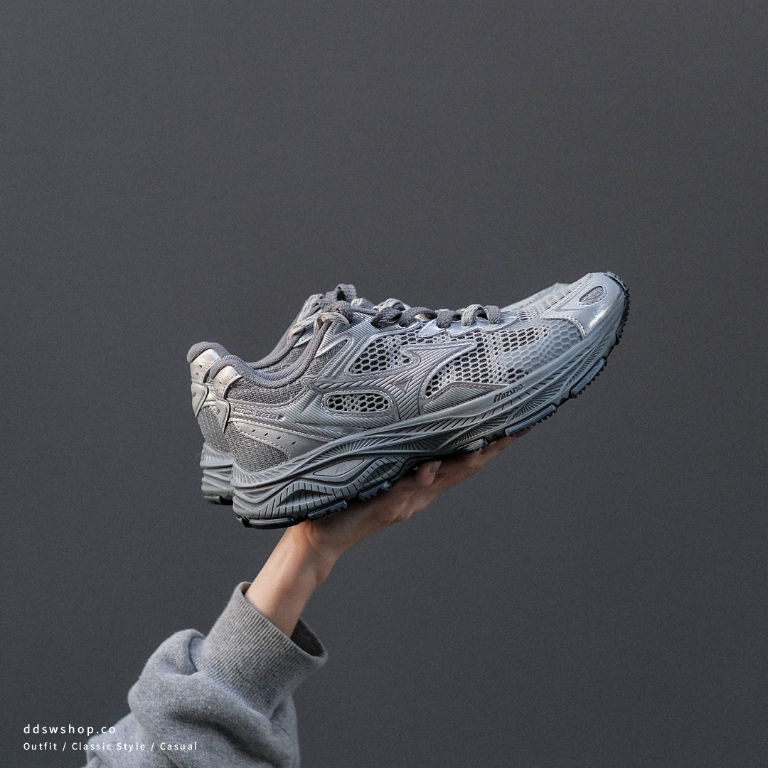 "代購+現貨" Mizuno Racer S 隕石灰 男女鞋 D1GH223524
