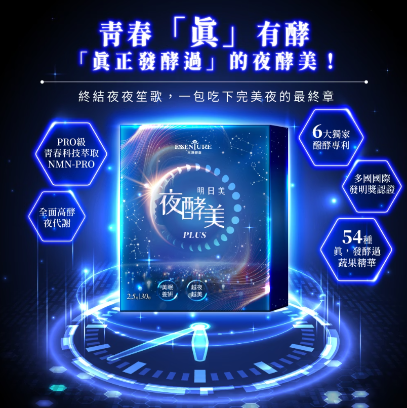 【現貨】TW0312508 明日美夜酵美粉Plus (1盒30包)