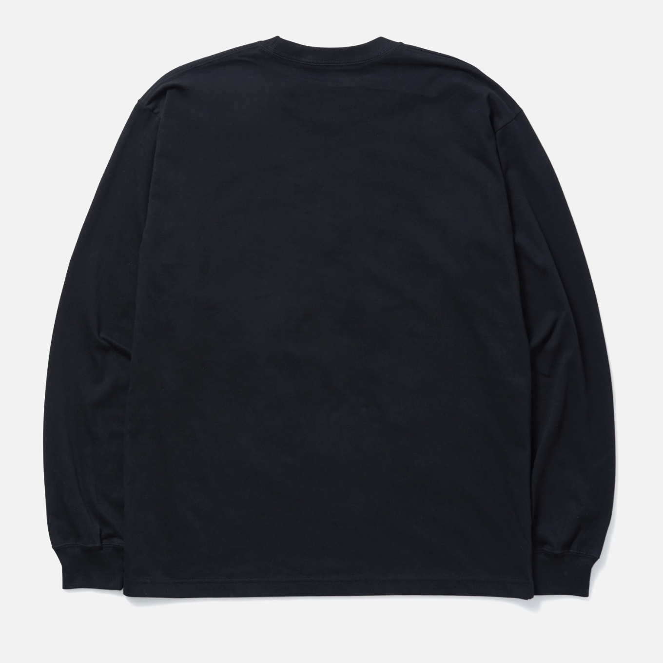 -(B3b03)-NEIGHBORHOOD NH . TEE LS-10 CAT GHOST貓咪 貓貓鬼 貓咪鬼魂 薄長T 黑色 -251PCNH-LT10