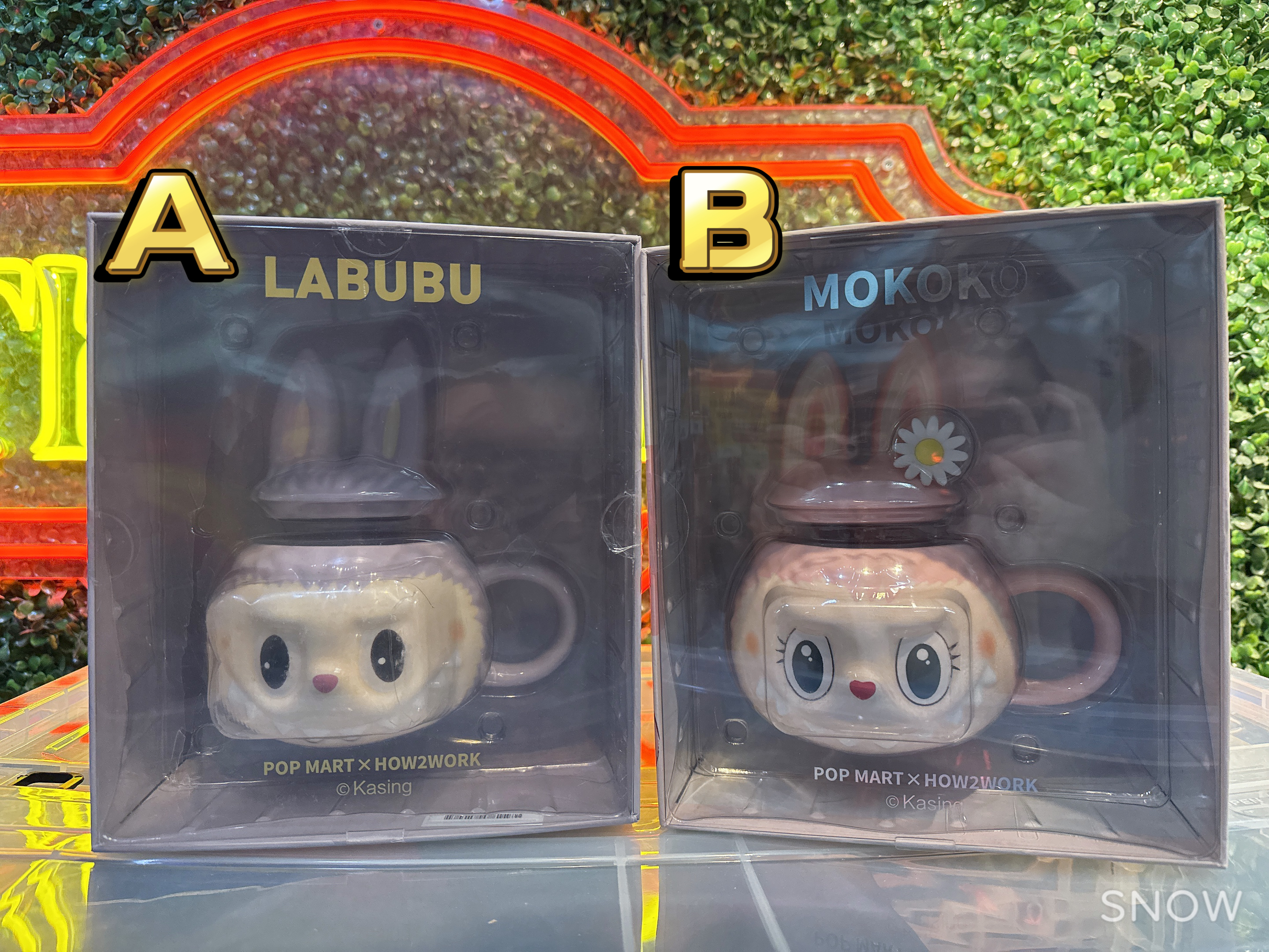 labubu mokoko 杯 樂園限定