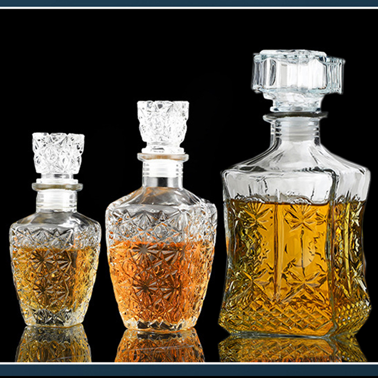 透明香水瓶、酒瓶 No:200001~03