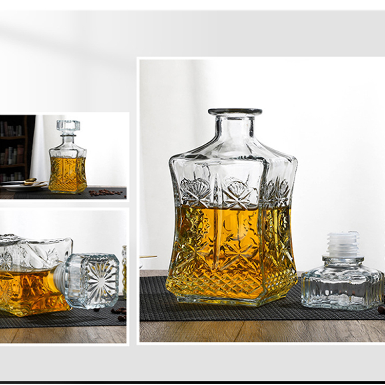 透明香水瓶、酒瓶 No:200001~03