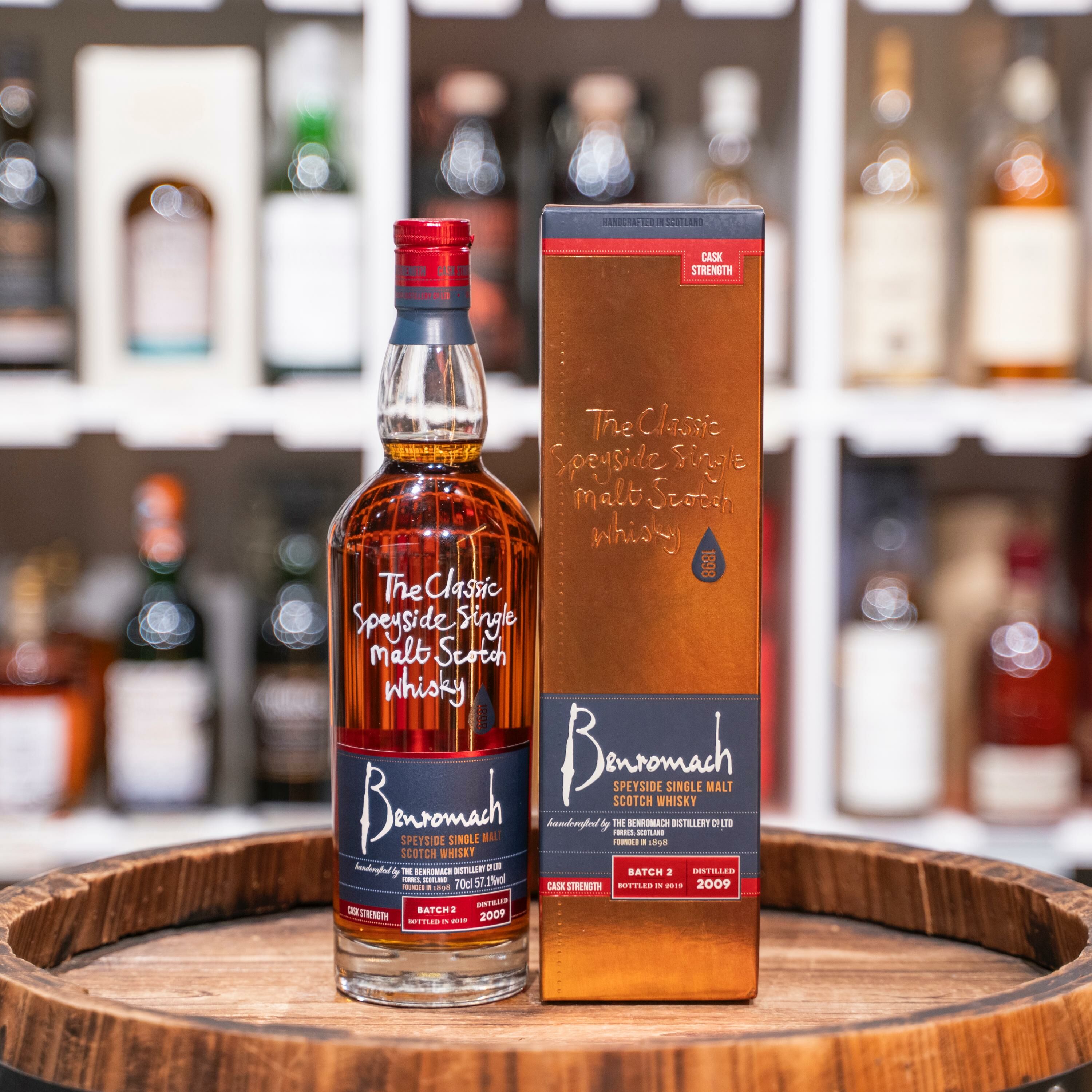 Benromach Cask Strength Batch 2 The Classic Speyside Single Malt Scotch Whisky