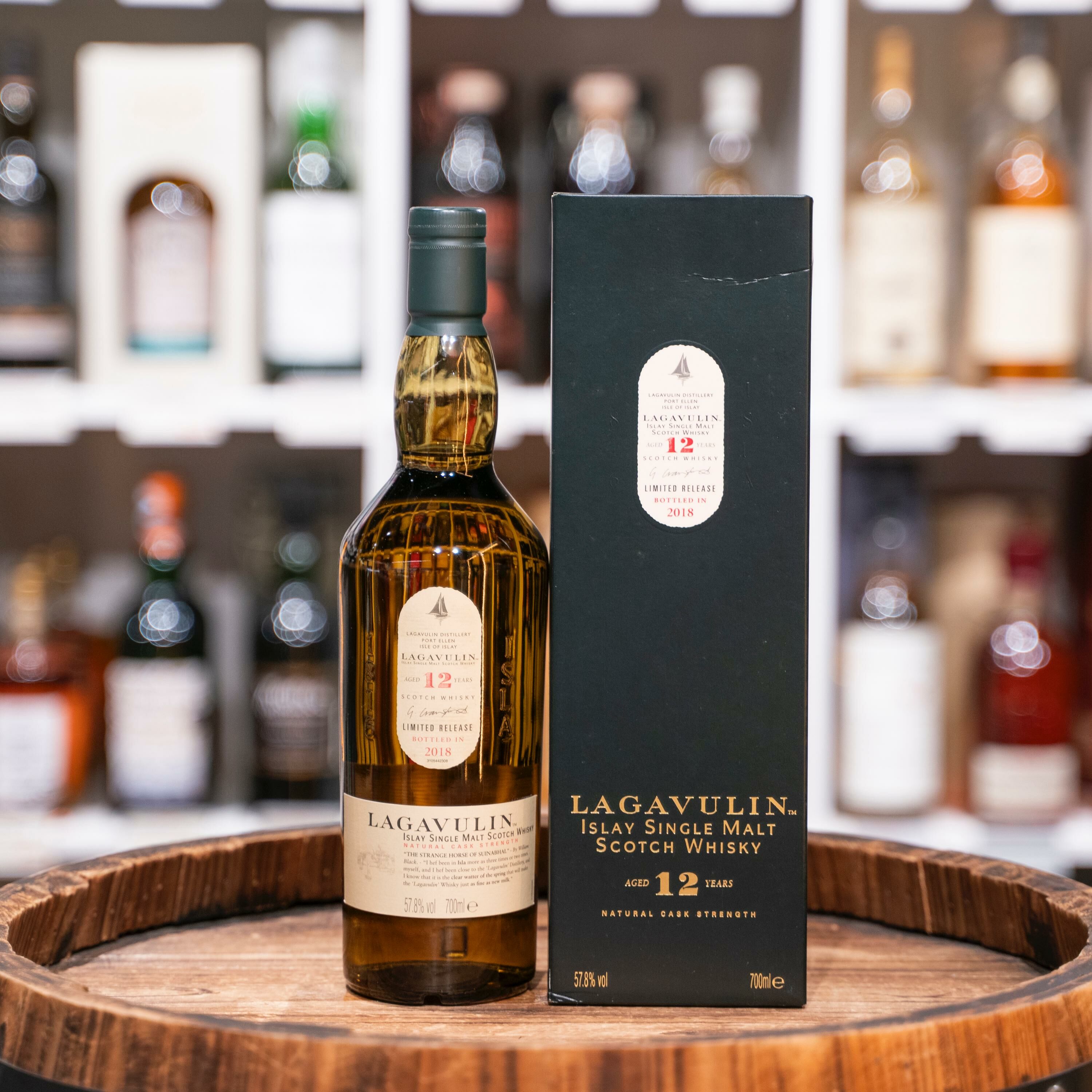 Lagavulin Cask Strength 12 Year Old Single Malt Scotch Whisky