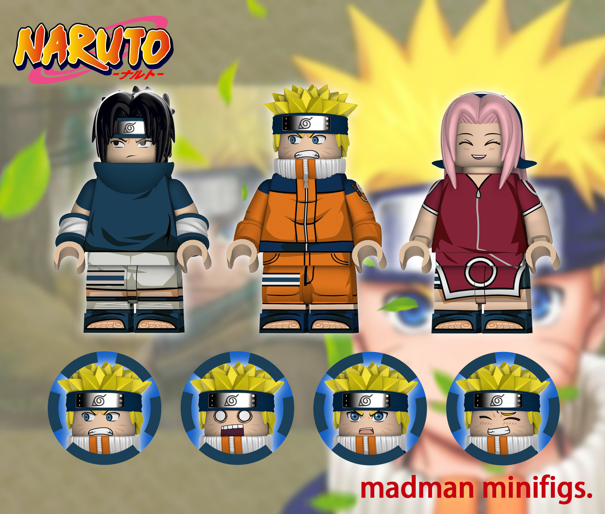 【Madman Minifigs】鳴人